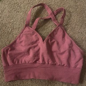 Pink Free People bralette